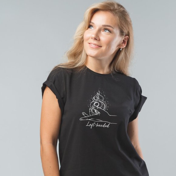 Left-hand Path tee "Left-handed" - Picture 1 of 3